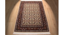 Perser Teppich "Moud" mit Seide 146x100 cm