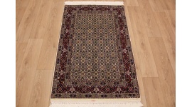 Perser Teppich "Moud" mit Seide 146x95 cm