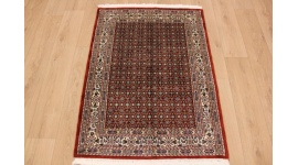 Perser Teppich "Moud" mit Seide 132x97 cm