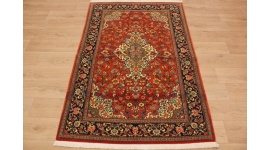 Feiner Perserteppich "Gom" Wolle 200x135 cm Rot