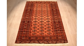 Orientteppich Turkmene Wollteppich 186x131 cm