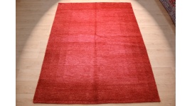 Orient Teppich "Gabbeh" reine Wolle 241x170 cm Rot