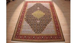 Perserteppich Täbriz Mahi 323x222  blau