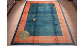 Oriental carpet "China" 355x250 cm Green