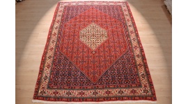 Perserteppich "Bijar"Wolltwppich 312x221 cm  Rot