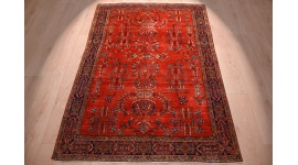 Antiker Perserteppich "Saroug" Wollteppich 192x130 cm