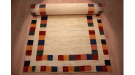 Perserteppich Läufer Gabbeh "Loribaf" 194x84 cm