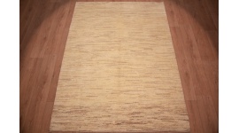 Nomadenteppich Perserteppich Gabbeh 215x155 cm Beige