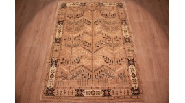 Nomadenteppich Perserteppich Kaschkuli 208x150 cm Braun