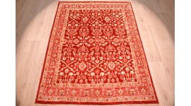Nomadenteppich Perserteppich Kaschkuli 172x126 cm Rot