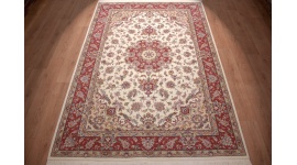 Perserteppich "Maschhad" Orientteppich mit Seide 300x200 cm