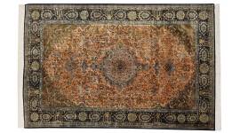 Alter Seidenteppich Ghom