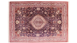 Seidenteppich Ghom