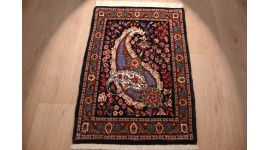 Perserteppich Ghom mit Seide 85x60 cm Ilam