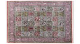 Ghom Seide Feldermotiv