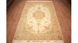 Perserteppich Täbriz  mit Seide 293x197 cm