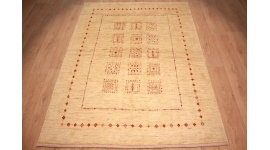 Nomadenteppich Loribaft reiner Wolle  195x148 cm
