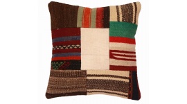 Kissenbezug Kelim Kissenhülle orientalisches Kissen ca. 40x40 cm