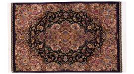 Seidenteppich lila Hamburg