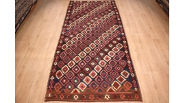 Antiker Kelim Waramin 367x165 cm Top-Zustand