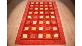 Nomadenteppich Perserteppich Loribaft 300x193 cm Rot