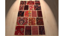 Perserteppich "PATCHWORK" Designer Teppich 149x89 cm