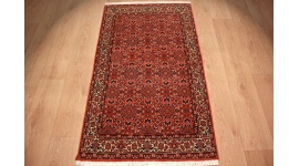 Perser Teppich Bidjar wollteppich 146x83 cm Rot