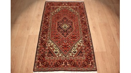 Perser Teppich Bidjar wollteppich 143x83 cm Rot
