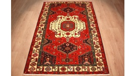 Perserteppich Bidjar Songhor Orient Teppich Rot  224x140 cm