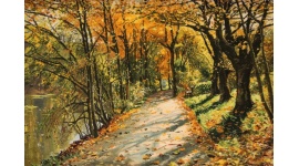 Perserteppich "Tabriz" mit Seide 75x52 cm Bilderteppich