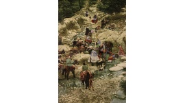 Perserteppich"Tabriz" feine Qualität 115x80 Bilderteppich RELIEF