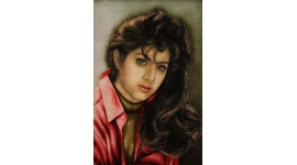 Perserteppich "Tabriz" feine Qualität 83x55 cm Bilderteppich