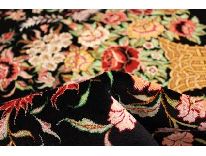 Persian carpet Qum Pure silk 75x58 cm