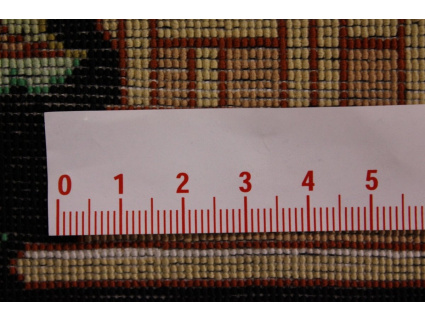 Persian carpet Qum Pure silk 75x58 cm