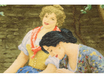 Perserteppich "Tabriz" auf Seide 73x97 cm Bilderteppich RELIEF