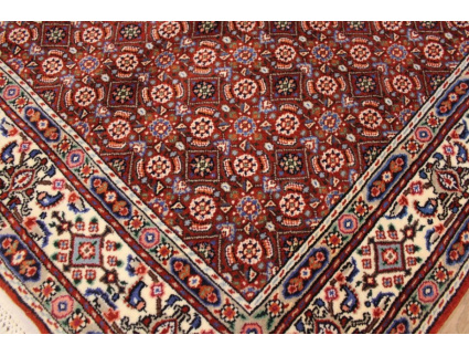 Perser Teppich "Moud" mit Seide 155x110 cm