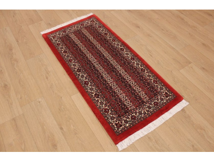 Perserteppich "Bijar" Orientteppich mit Seide 150x72 cm