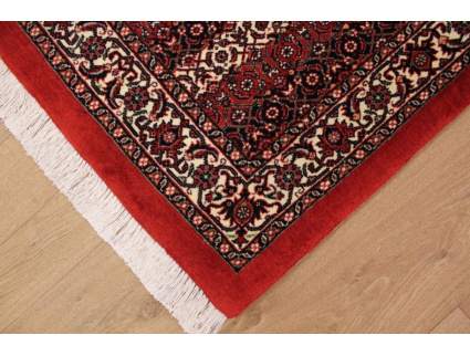 Perserteppich "Bijar" Orientteppich mit Seide 150x72 cm