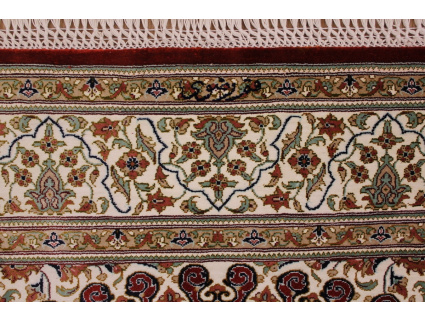 Reiner Seidenteppich Ghom rot 153x102 cm 