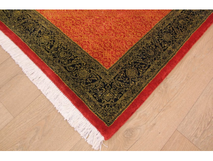 Perserteppich "Bijar" mit Seide 160x102 cm Unikat