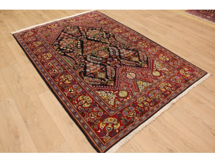 Perser Teppich "Gom" Orient Teppich 218x143 cm Dunkelblau