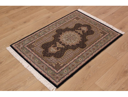 Perserteppich "Taabriz" Mahi mit Seide 120x82 cm