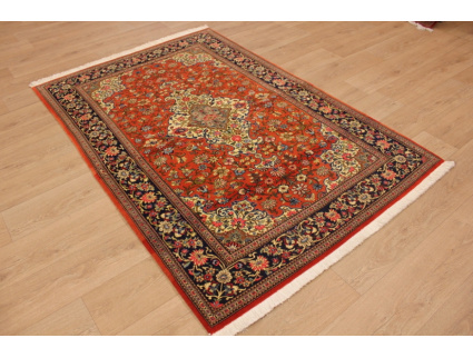 Feiner Perserteppich "Gom" Wolle 200x135 cm Rot