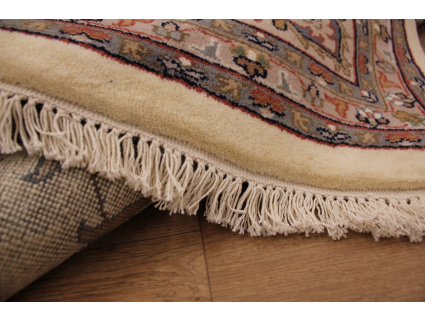 Orientteppich Indo Kaschan Wollteppich 400x300 cm