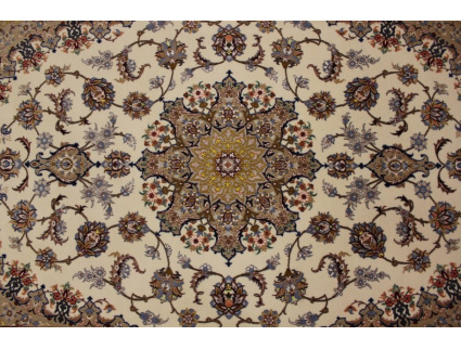 Perserteppich "Isfahan" mit Seide 235x160 cm