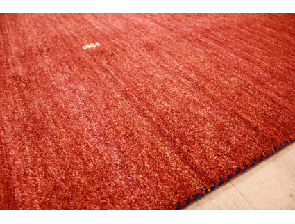 Orient Teppich "Gabbeh" reine Wolle 183x119 cm Orange