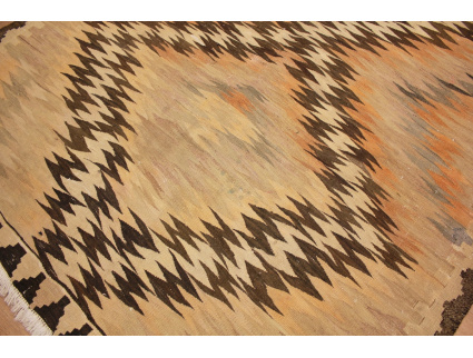 Kelim Antiker Persischer Kelim "Seneh" 192x132 cm