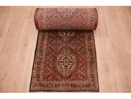 Runner Persian carpet "Bidjar" 495x72 cm Red