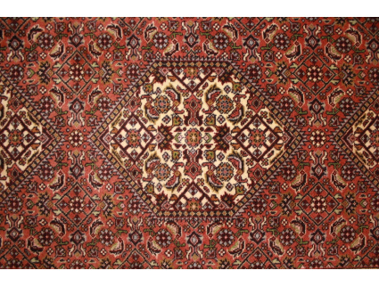 Runner Persian carpet "Bidjar" 495x72 cm Red