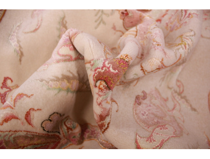 Perserteppich Täbriz 70 Raj 157x100 cm Beige